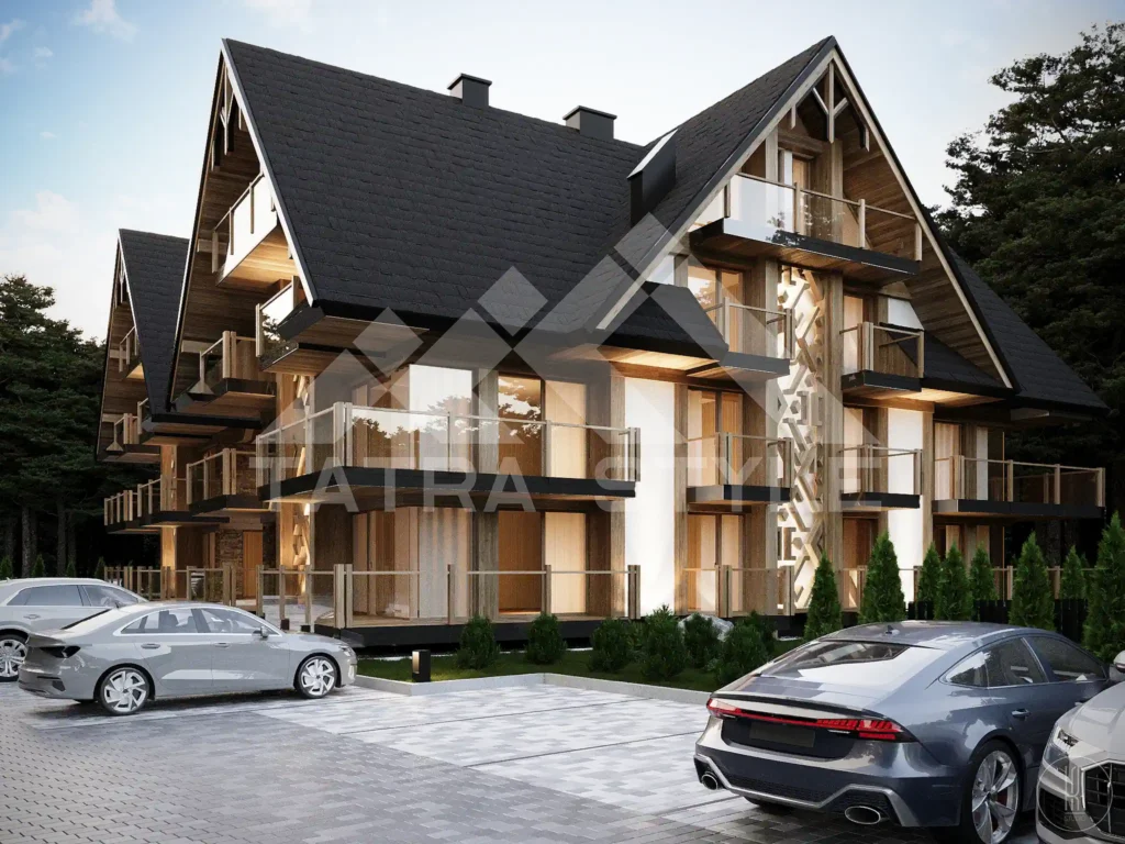 Aparthotel Białka z zewnątrz